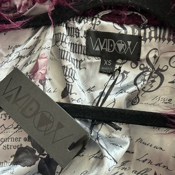 Widow ombré shag jacket - Picture 3 of 4